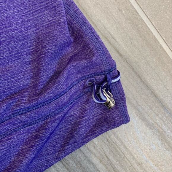 Lululemon Rest Less Purple Running Tank Top with built in bra - Picture 5 of 9